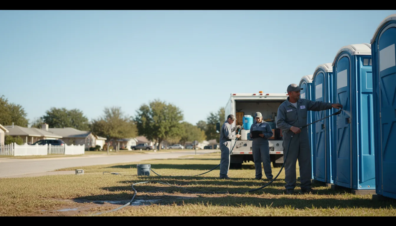 Long-Term Portable Toilet Rental in Farragut, IA near me
